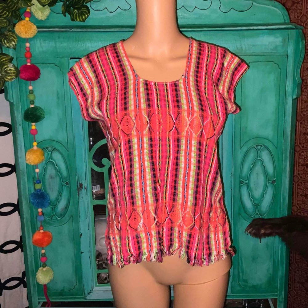 Mexican Hand Woven Tunic